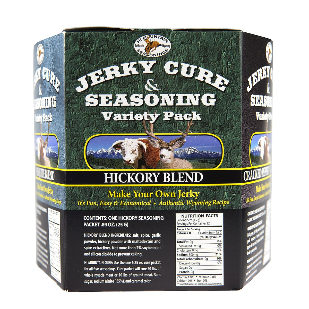 Jerky Cure and Seasoning 5 Pack Variety Pack #1