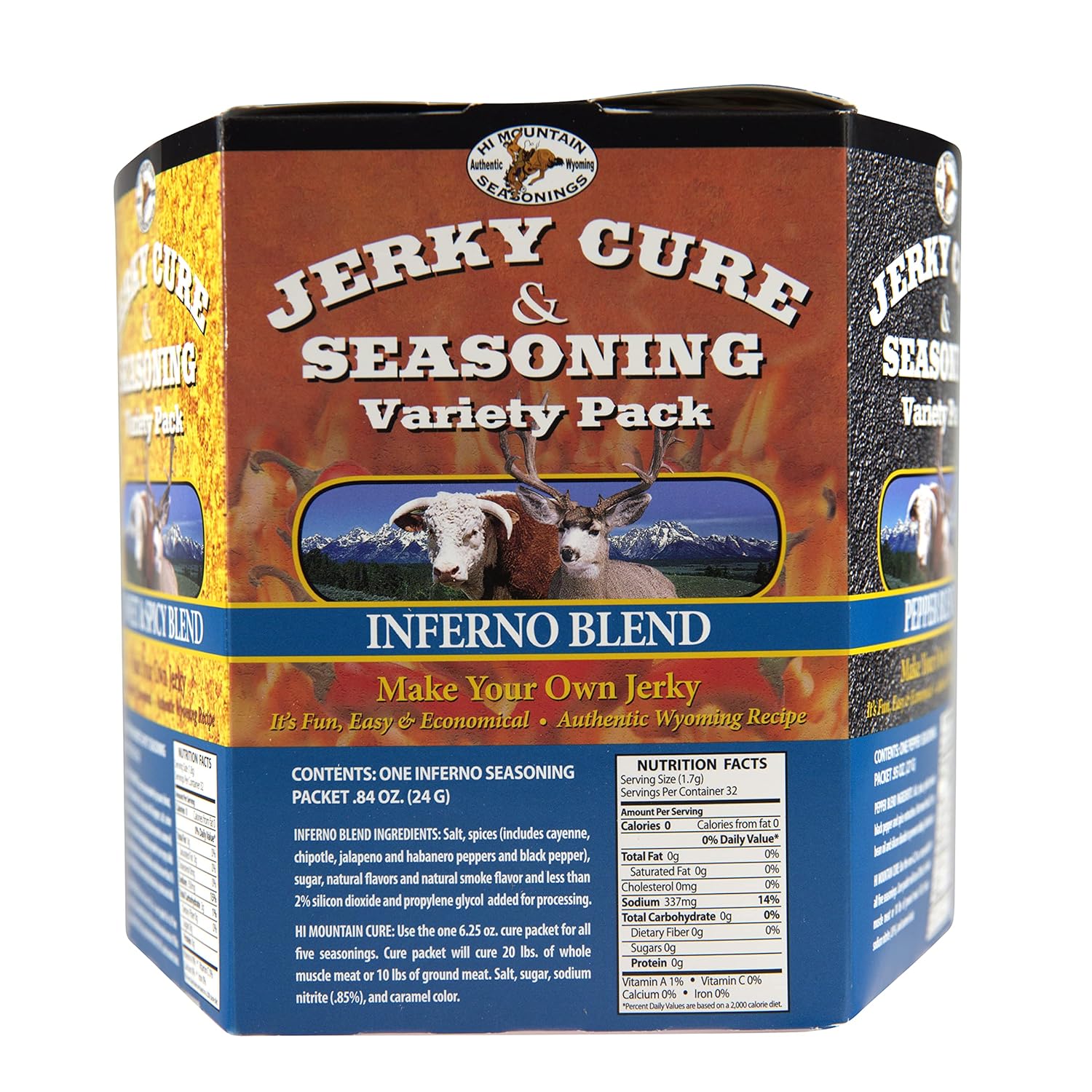 Jerky Cure and Seasoning 5 Pack Variety Pack #2