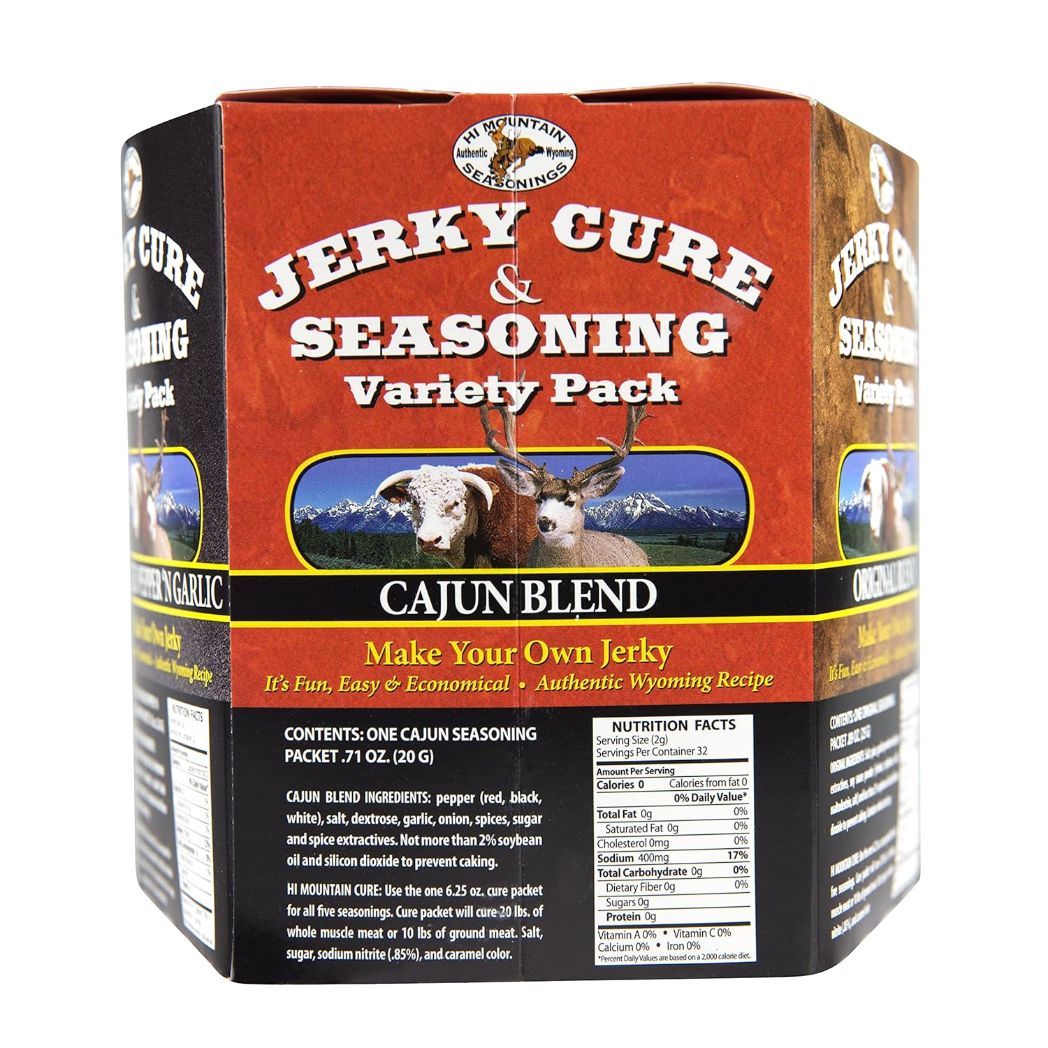 Jerky Cure and Seasoning 5 Pack Variety Pack #1