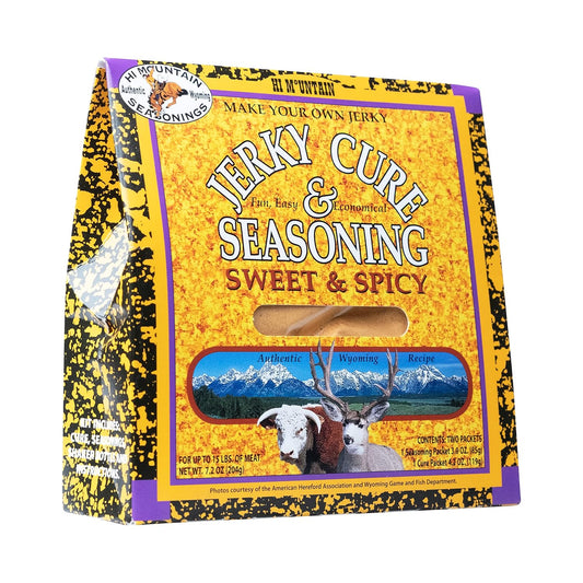 Jerky Cure and Seasoning Sweet and Spicy