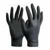 Gloves Disposable Black Nitrile HD