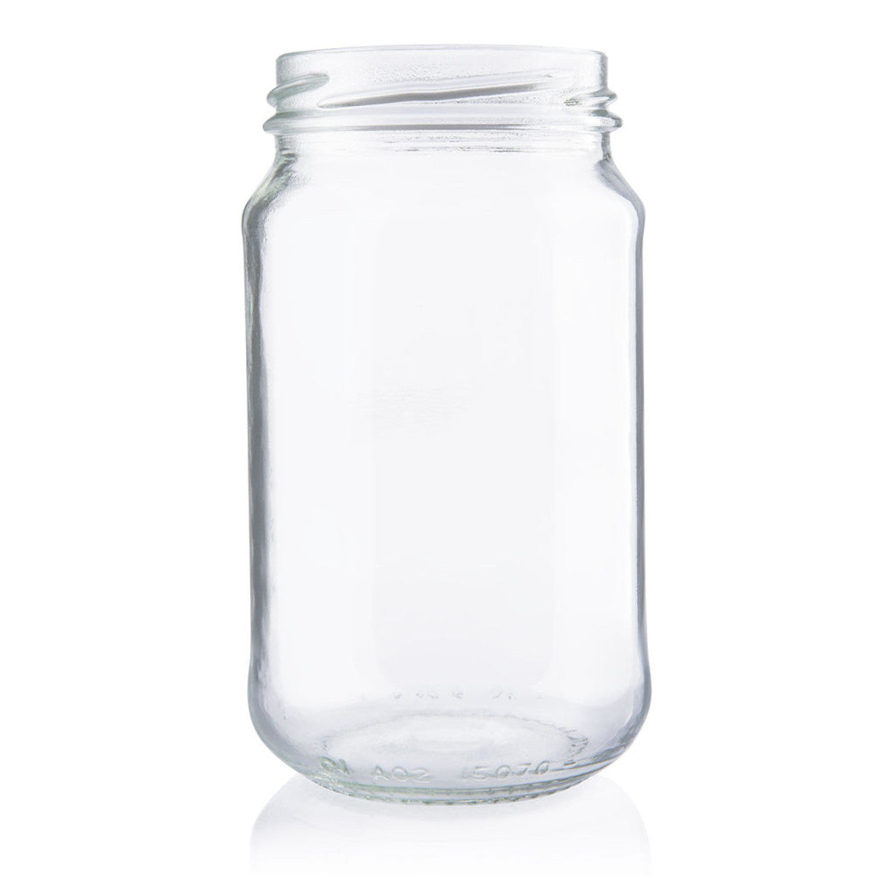 Glass Jar Round Flint with RTS Twist Top