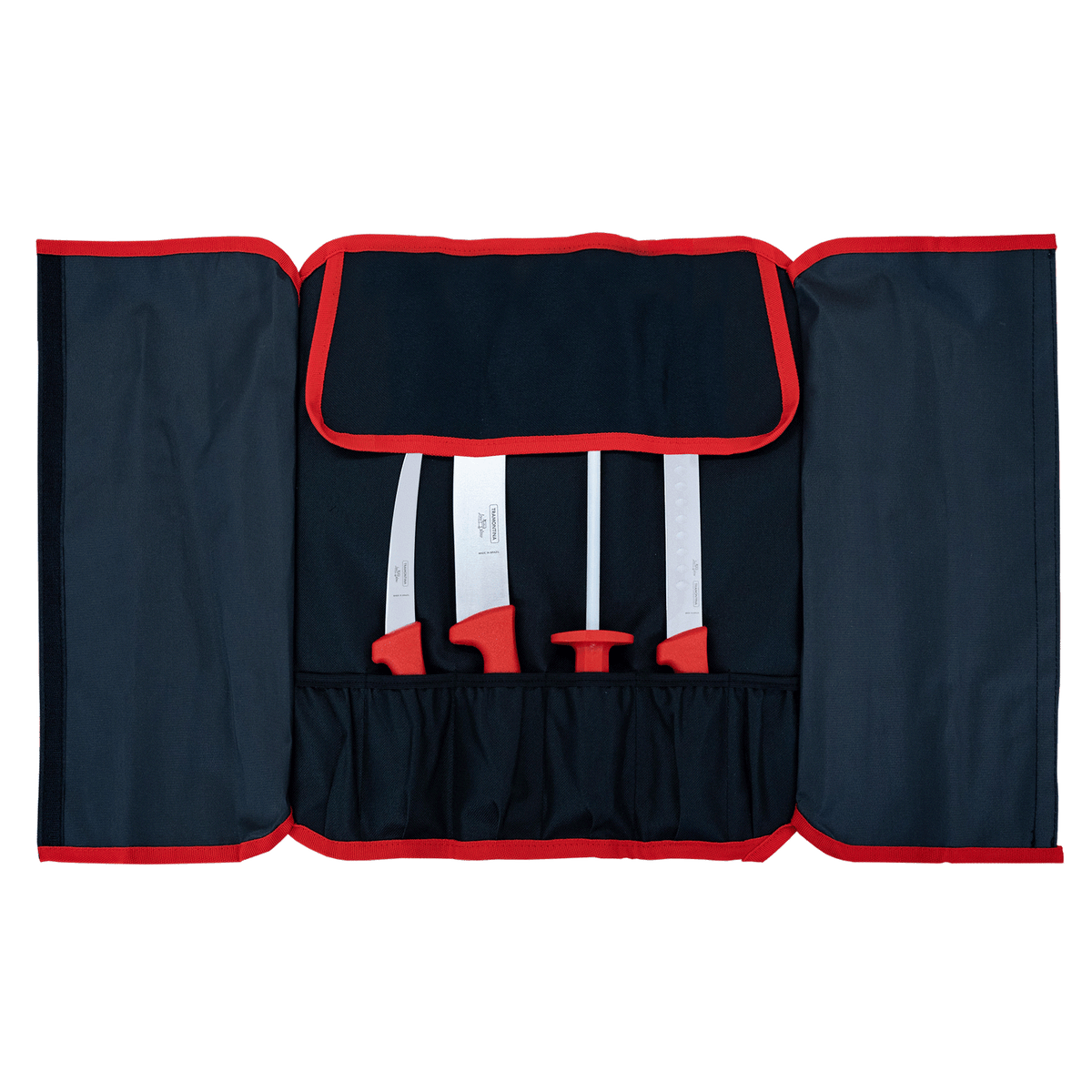 Knife Set Tramontina 5pc - Low & Slow BBQ w/carry bag