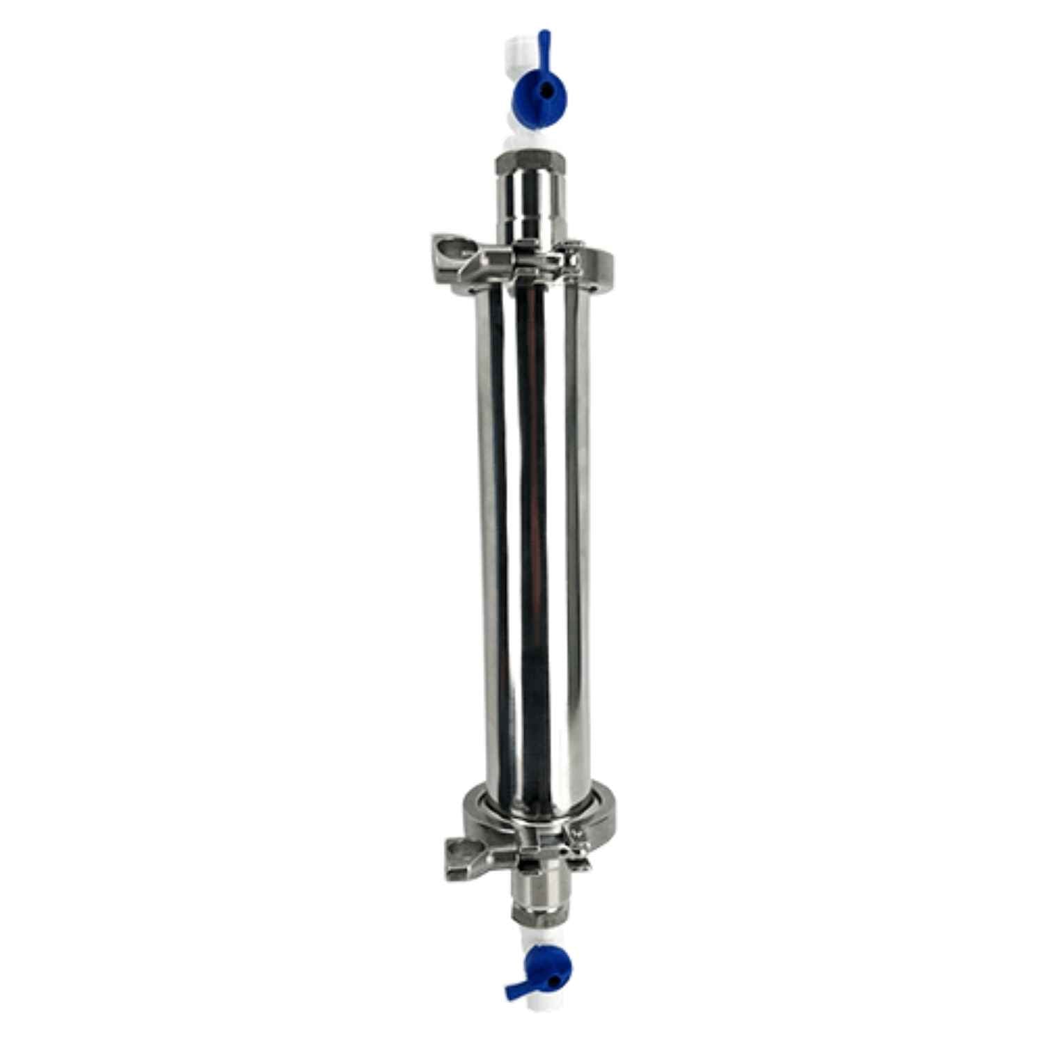 Carbon Inline gravity Filter column pipe kit (13pc)