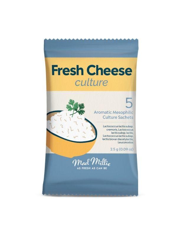 Aromatic Mesophilic Fresh Cheese Culture by Mad Millie