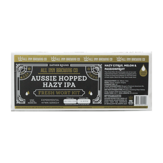 All Inn - Aussie Hopped Hazy IPA Fresh Wort Kit - 15 L