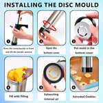 Biscuit / Cookie / jerky press with die/ tube set