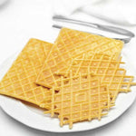 CBE Electric Waffle Pizzelle Maker Diamond w/dots