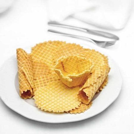 CBE Electric Waffle Pizzelle Maker Small Squares