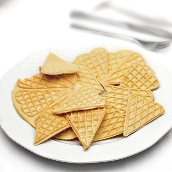 CBE Waffle Pizzelle Maker 8 Hearts