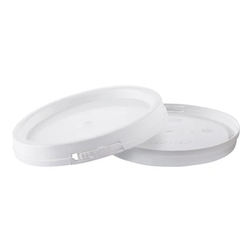 White Plastic Lid for 5L Pail Fermenter – 218mm