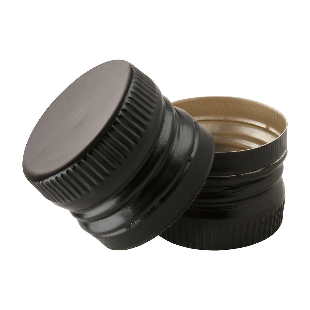 Black Olive Oil Bottle Screw Cap 31.5mm