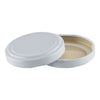 White Metal Jar Lid