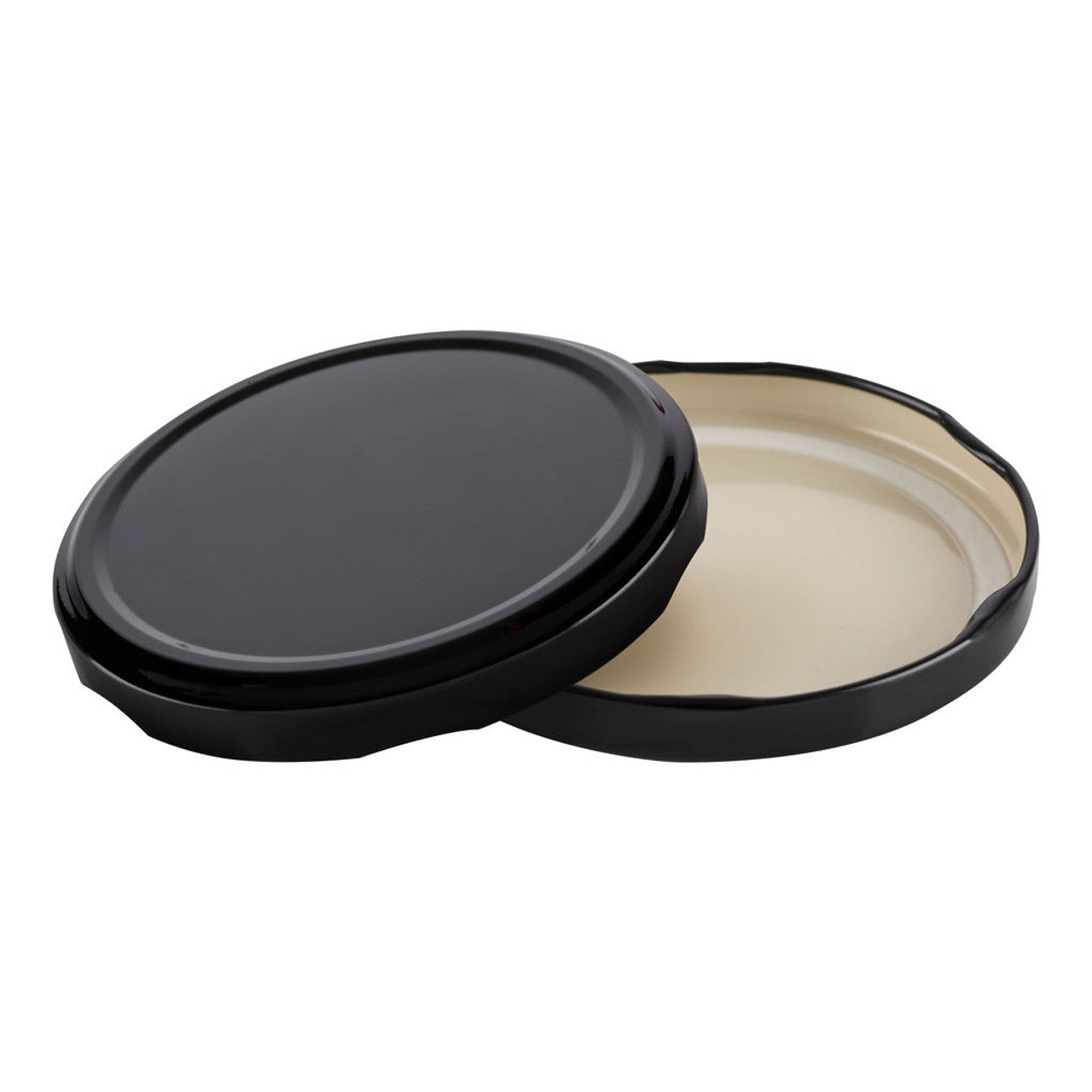 Black Metal Jar Lid