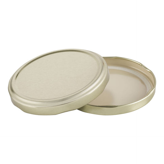 Gold Metal Jar Lid