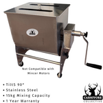Carnivore Collective 26L Tilt Meat Mixer ECO