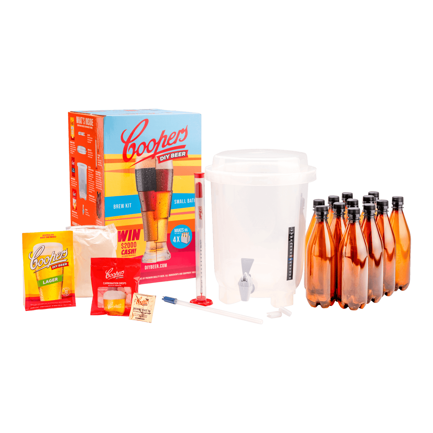Coopers DIY Beer Small Batch Brew Kit (10L)