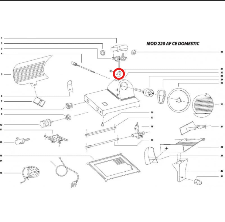 Essedue_spare_part
