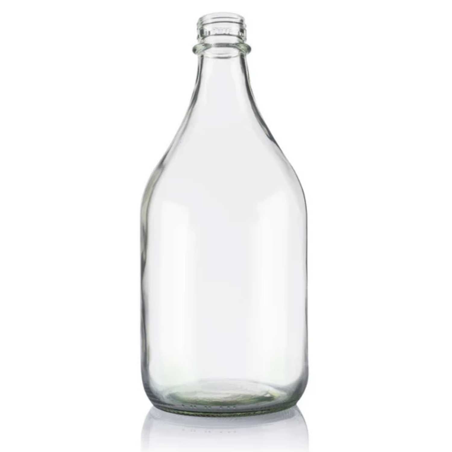 Glass flagon