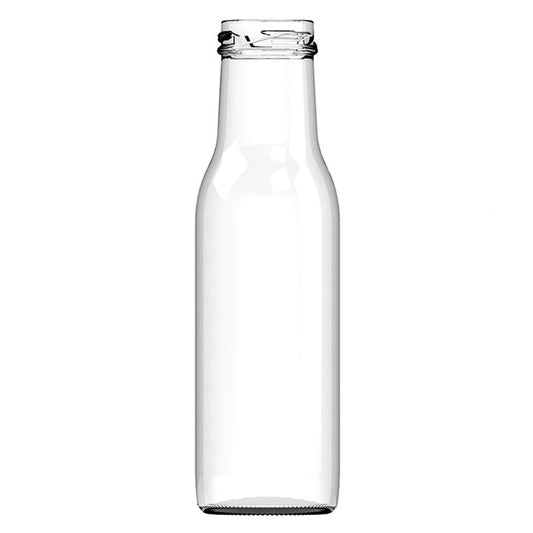 250ml Flint Glass Round Sauce Bottle