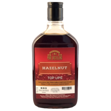 Pure Distilling Top Ups - Hazelnut Liqueur Essence Bottle 375ml