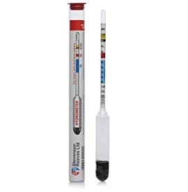 Wine and Beer Hydrometer SG 980 -1.160 33cm  - Alla France