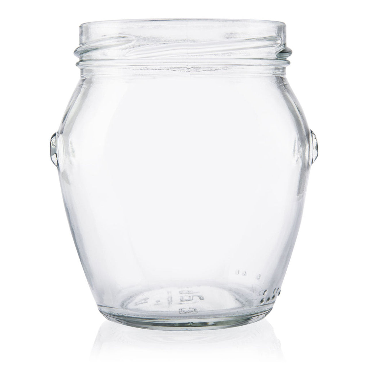 Round Glass Jar Orcio
