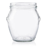 Round Glass Jar Orcio