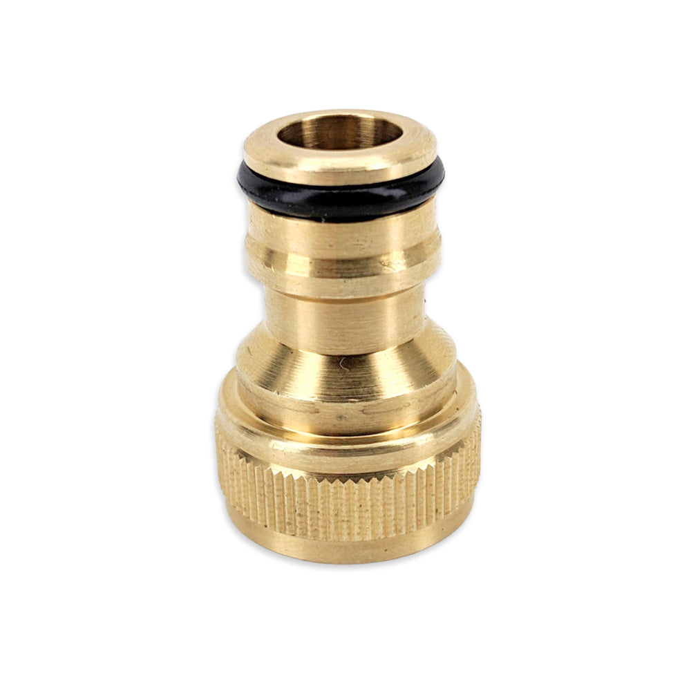 Garden hose brass quick connect coupling