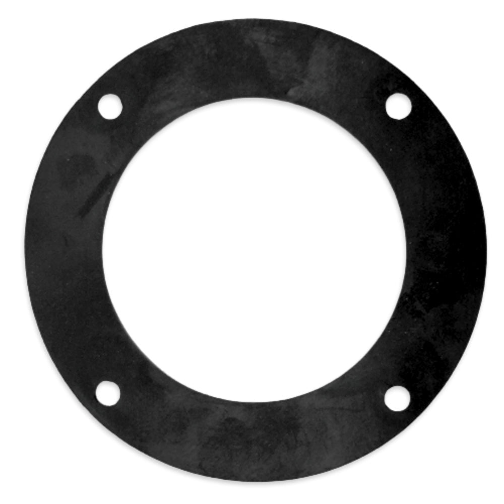 Black rubber seal gasket for stainless steel font