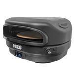 HIZO Spiro Black - G16R Gas Rotating Pizza Oven 16 Inch