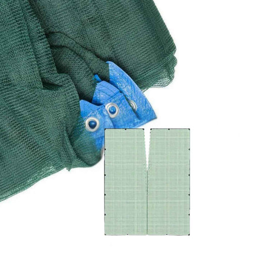 Olive netting 12 mt x 6mt Edged heavy duty - italian