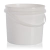 White Plastic Pail Fermenter Bucket for olive pickling