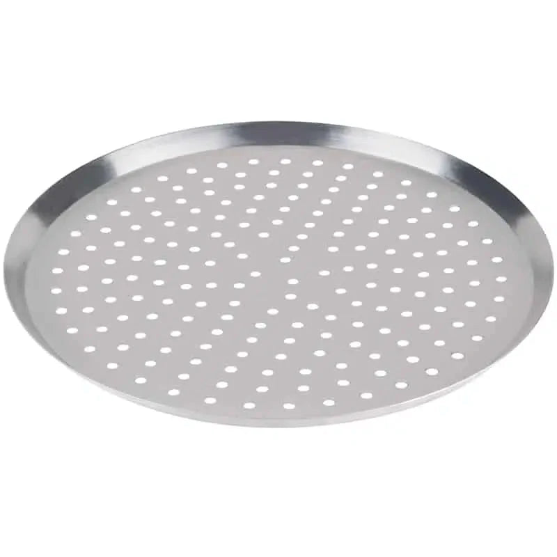 Aluminium Pizza Tray mesh Round Pressed