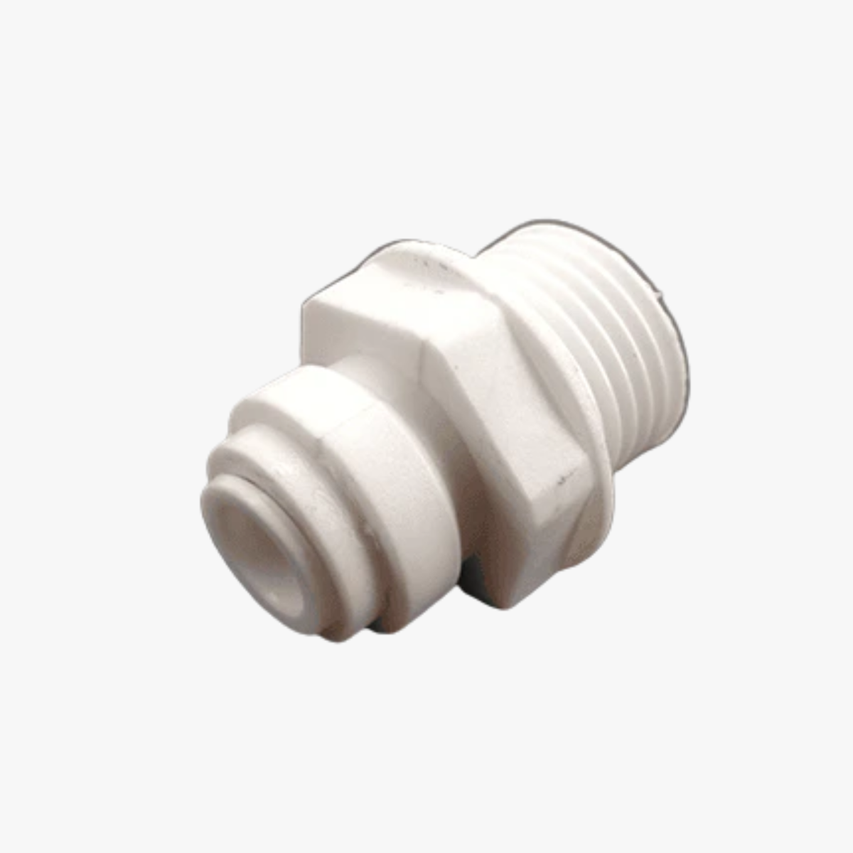 Push-In Monotight Adapter - 8.0 mm (5/16) x 0.5 inch Male ball thread - plastic
