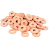 Rubber swing clip seals