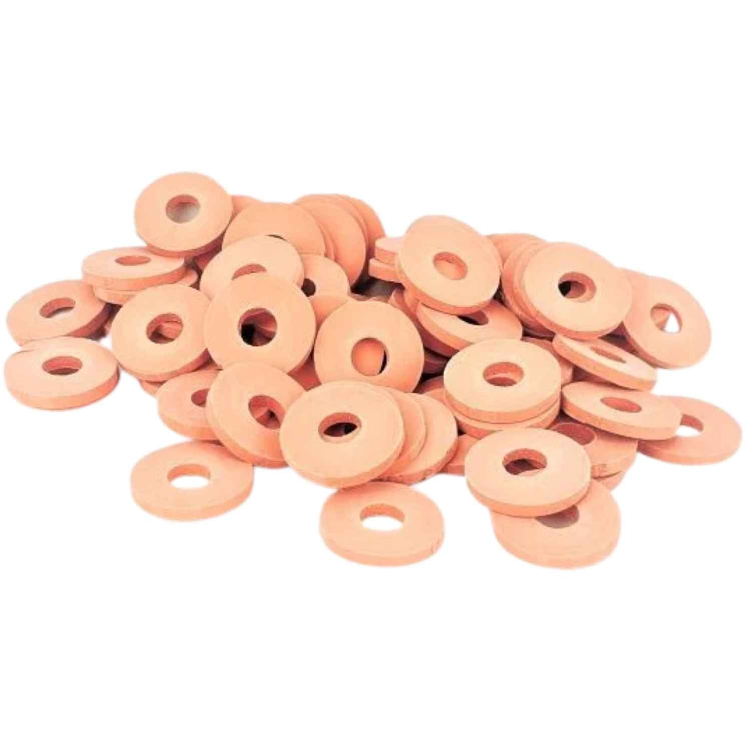 Rubber swing clip seals