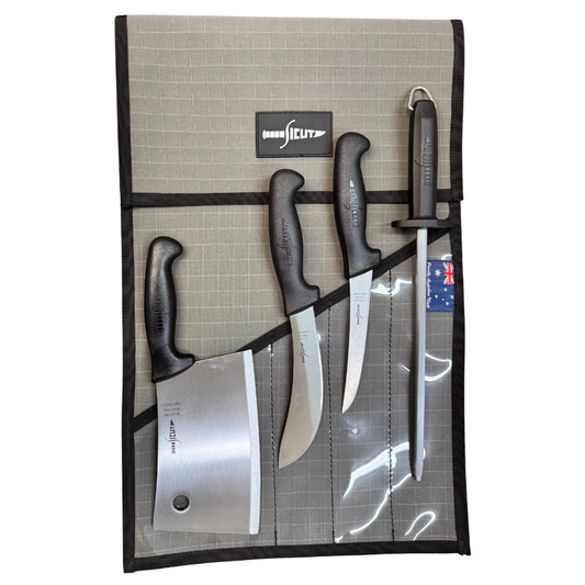 4pc Knife Set Sicut Low & Slow