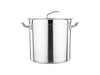 Heavy Duty Stockpot Stainless Steel with Lid