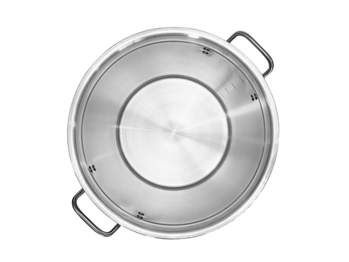 Heavy Duty Stockpot Stainless Steel with Lid