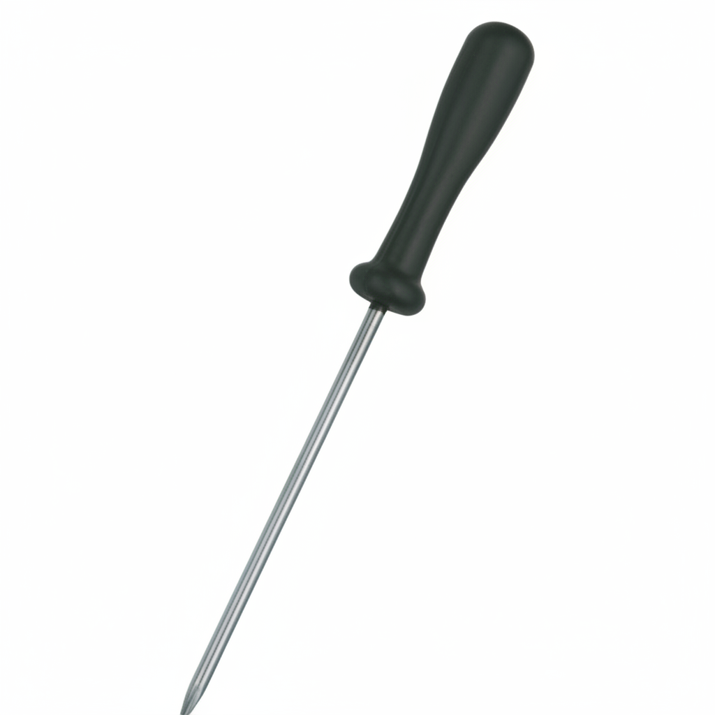 Stainless Steel Skin Piercer tool 30cm with Plastic Handle - Needle 180 x 6mm