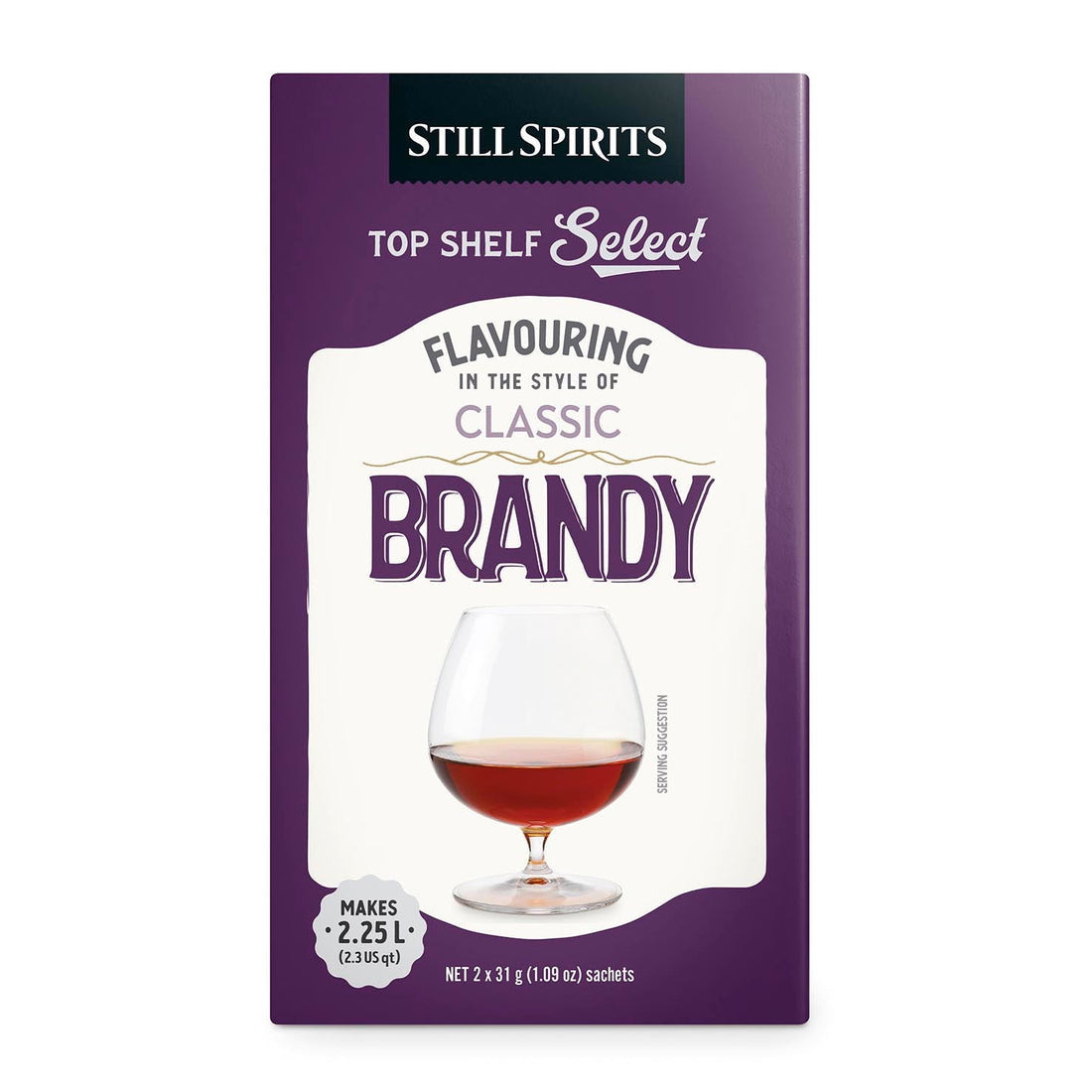 Still Spirits Top Shelf Select Classic Brandy- Makes 2.25L