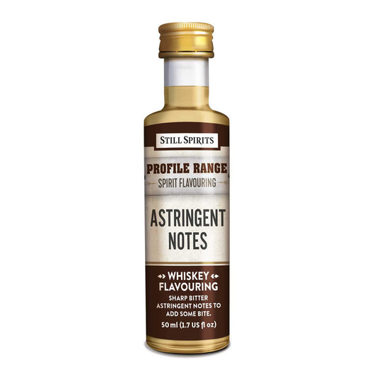 Still Spirits Profiles Whiskey Astringent Notes