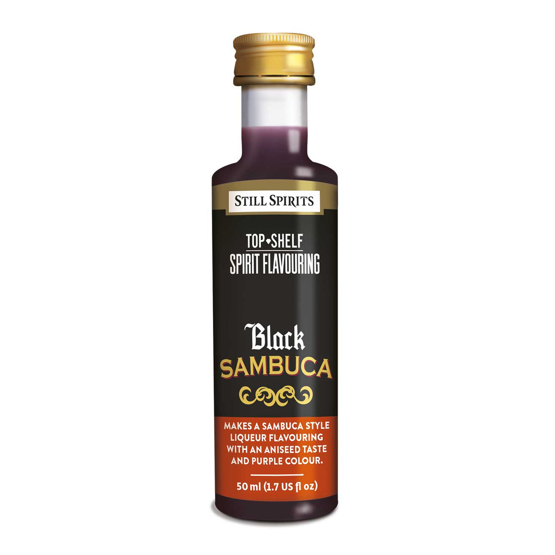 Still Spirits Top Shelf Black Sambuca Liqueur
