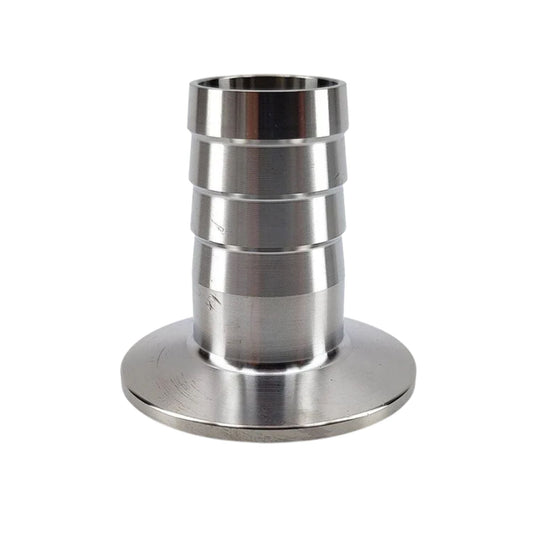 Hosetail S/Steel - 38mm Triclover Ferrule to Barb 25 mm OD 1ïnch