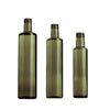 Oil Bottle Dorica Round Antique Green