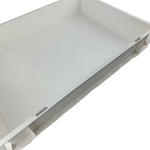 White Plastic Stackable Crate and/or Lid