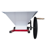 Manual Grape Crusher with Stainless Steel Hopper By Lore Grifo Italy