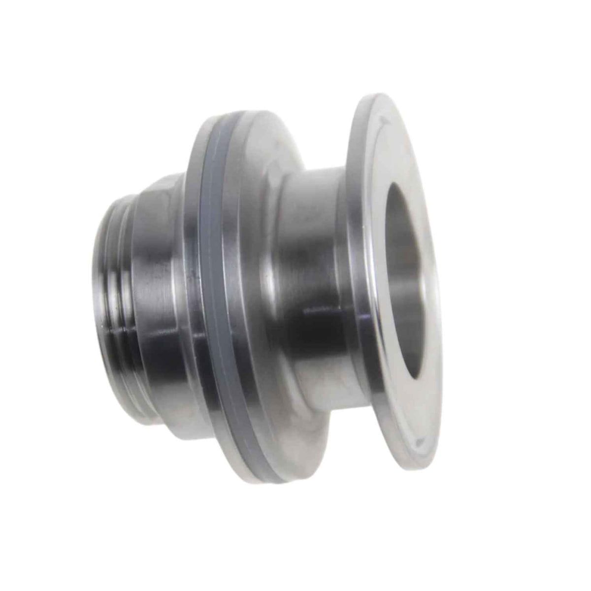 S/Steel Triclover 50mm (2.0 inch) boiler Bulkhead with nut 38 mm BSP