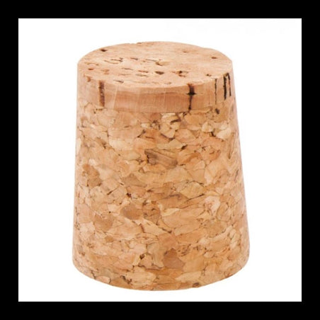 Cork Tapered Natural BD 25mm x H 38mm x TD 30mm